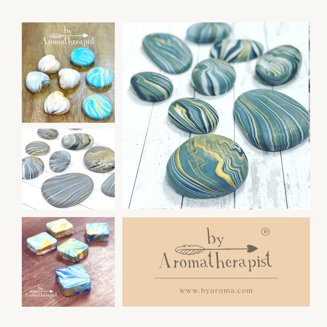 Marble Sweet Almond Soap Interest Class 石紋流渲甜杏皂興趣班